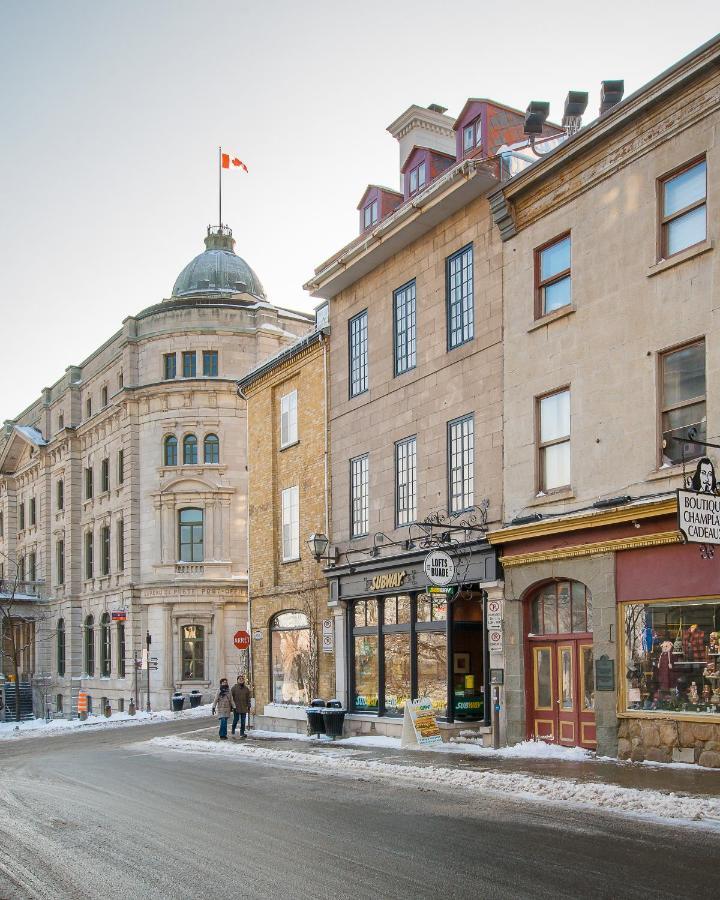 Les Lofts De Buade - Par Les Lofts Vieux-Quebec (Adults Only) Apartment Ngoại thất bức ảnh